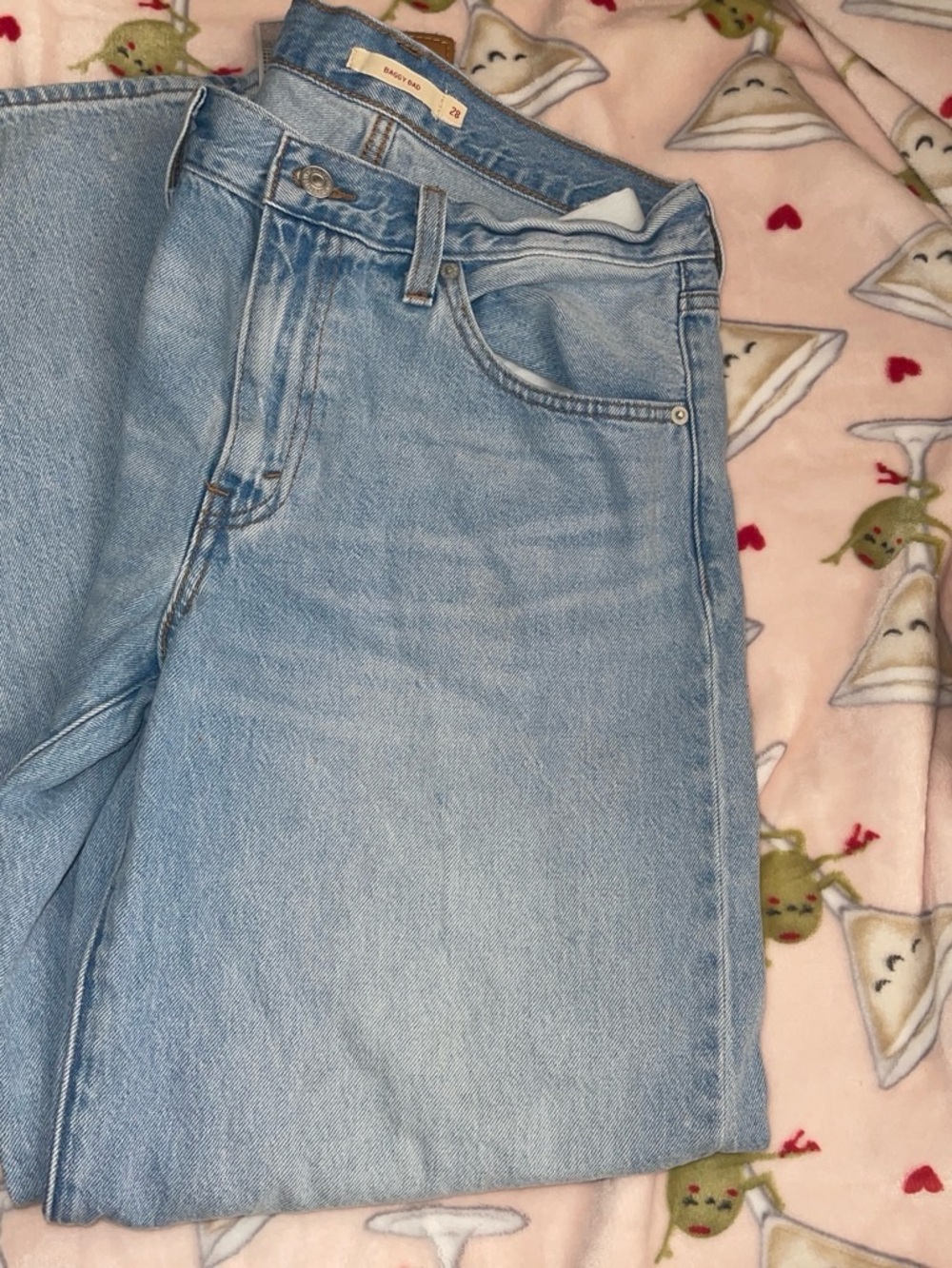 Levi's Light Blue Straight Leg Women's Jeans